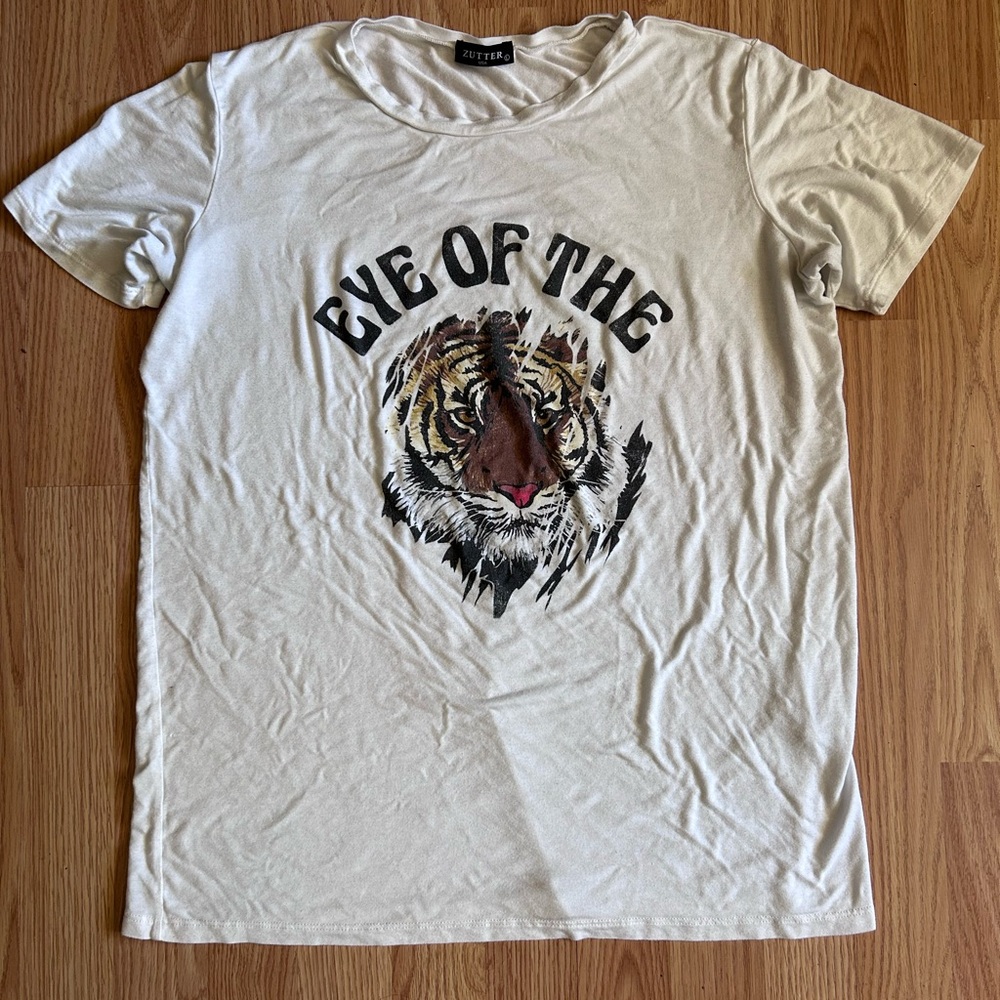 Zutter Men's White Short Sleeve Tee